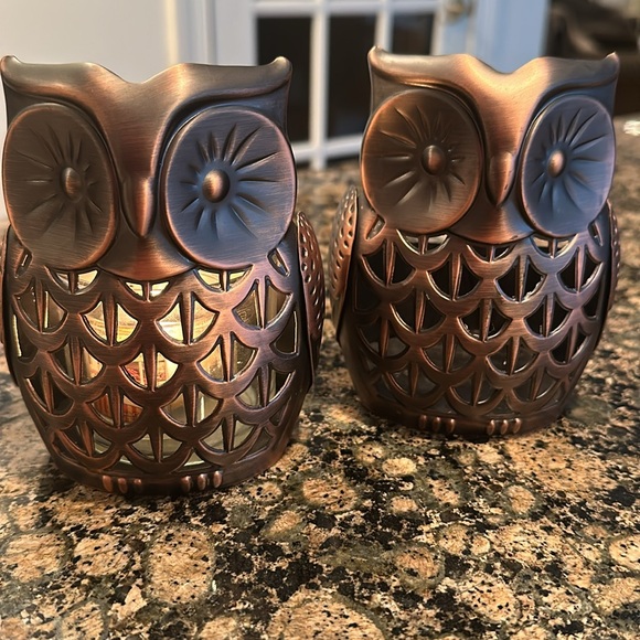 Bath & Body Works Other - Bath & Body Owl Candle Holders New